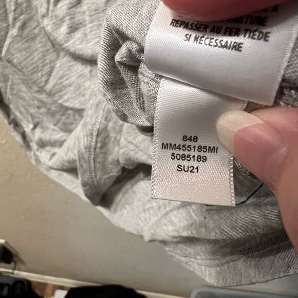 Melrose and Market Womens Tank Top Gray Medium‎ Twist Strap - Picture 3 of 5